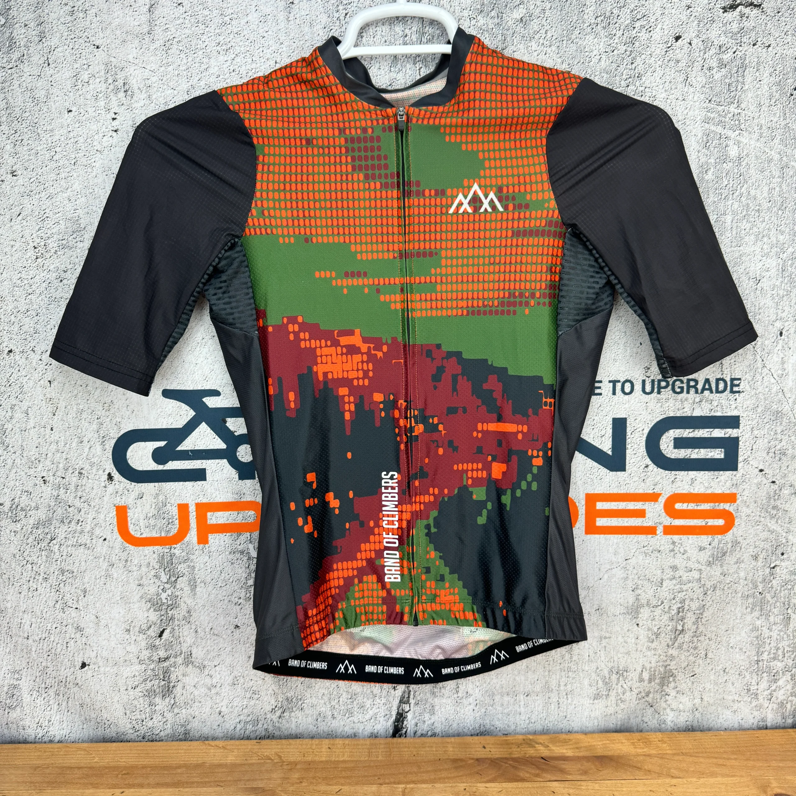 Band of Climbers PXL Jersey - PSB Orange Men's Small Short Sleeve Cycling Jersey