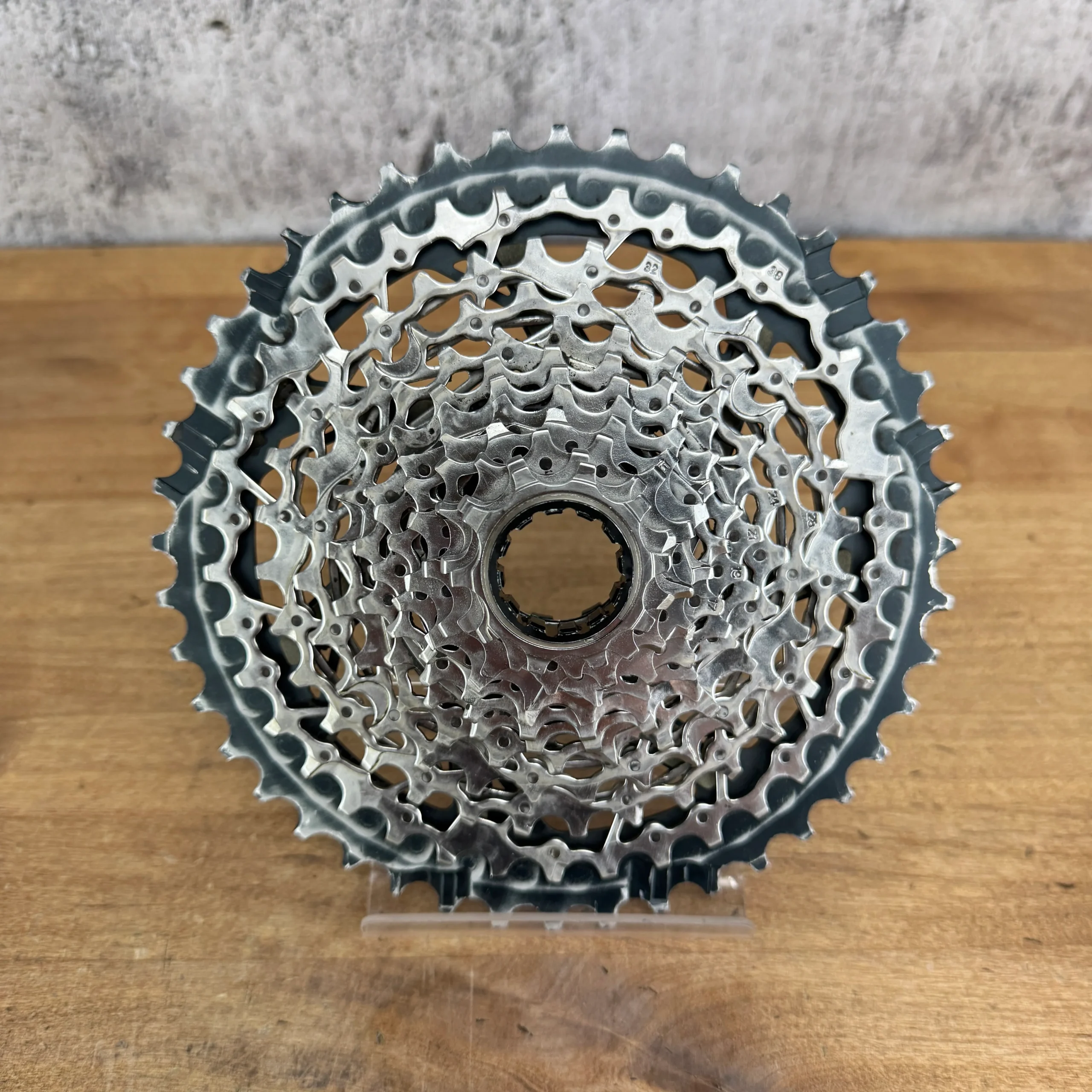 SRAM Force AXS XPLR 10-44t 12-Speed Bike Cassette "Typical Wear" 382g