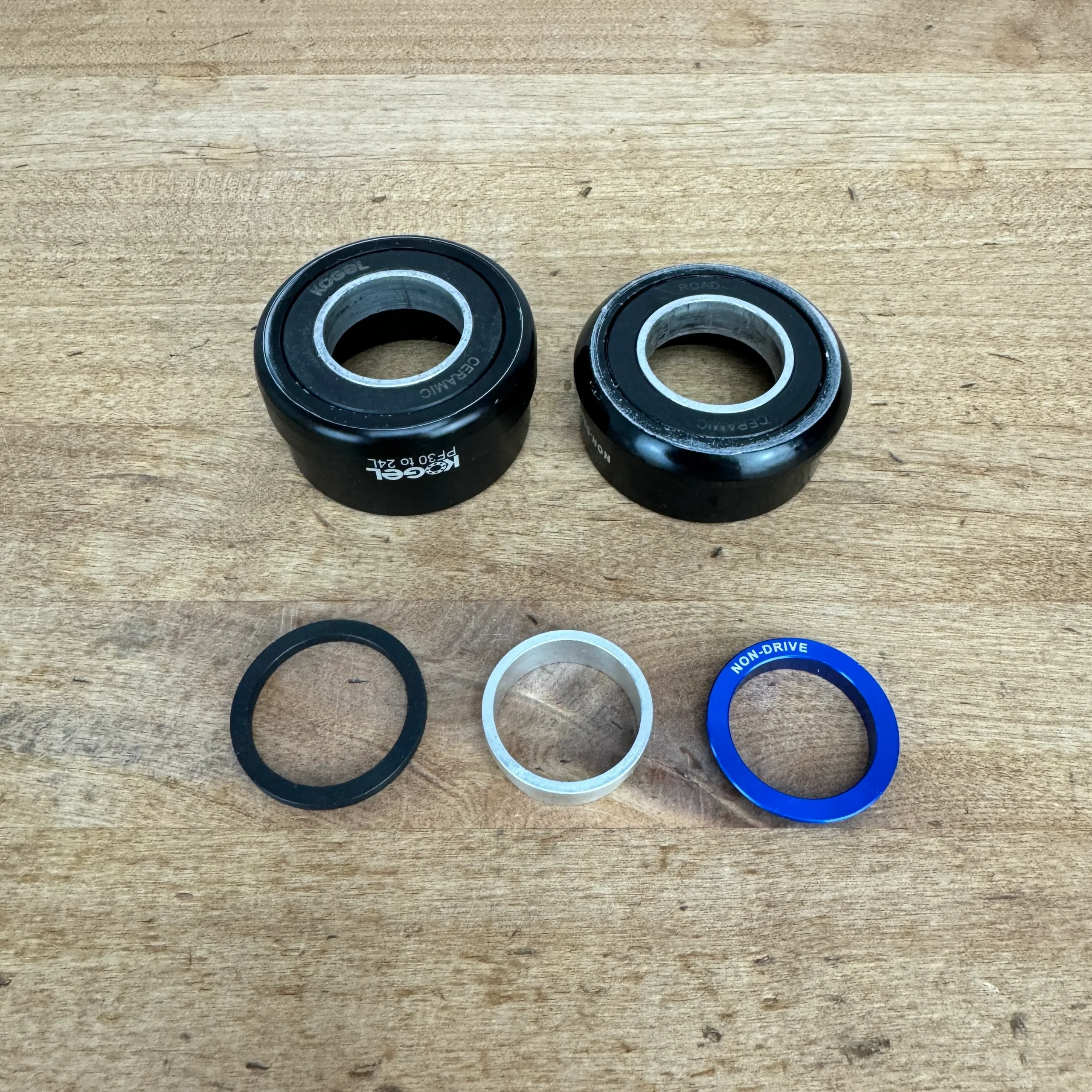 Kogel Pressfit PF30 Ceramic Bottom Bracket for Shimano 24mm Spindles 126g