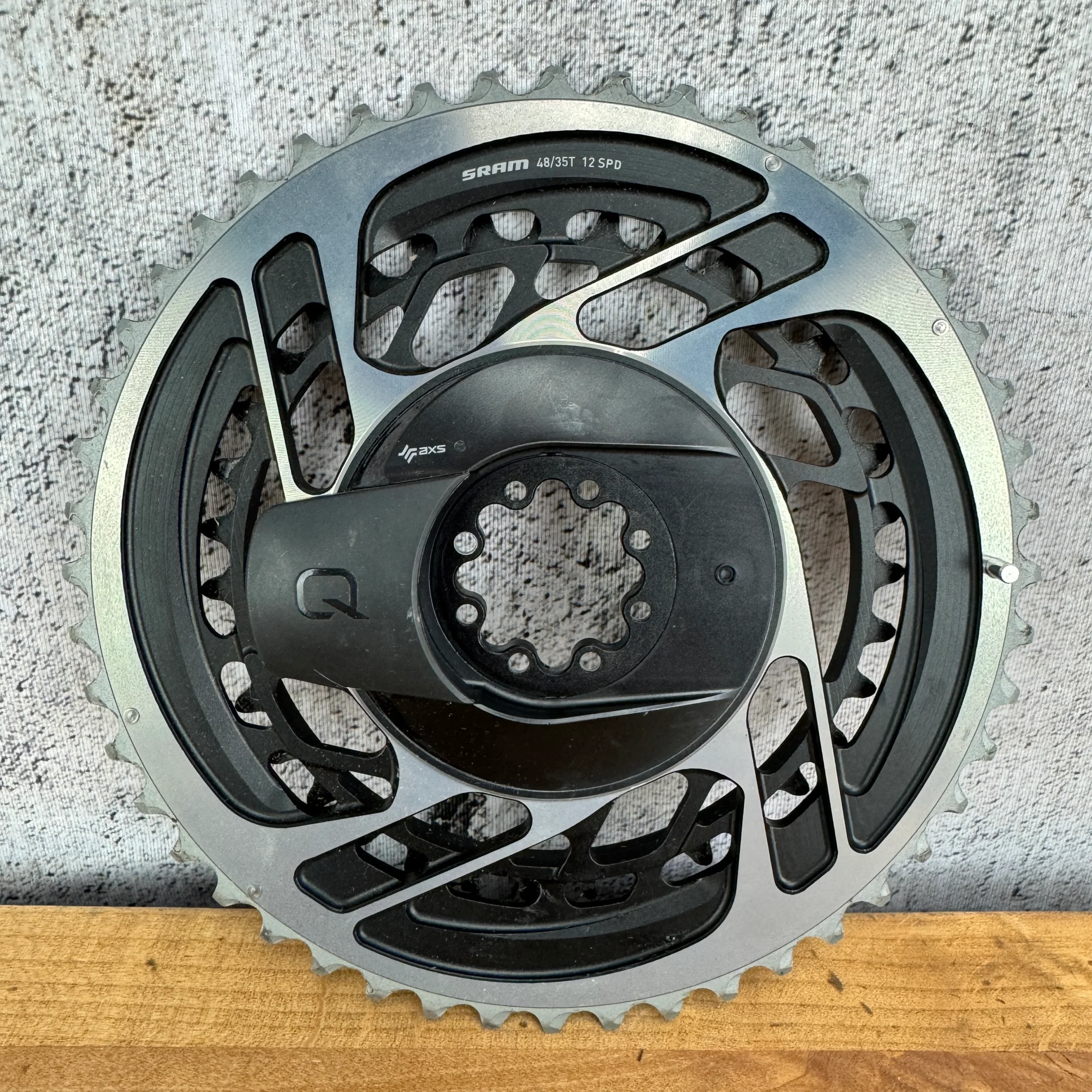 New Takeoff! SRAM Red AXS Quarq D1 48/35t8-Bolt Power Meter Chainring Set