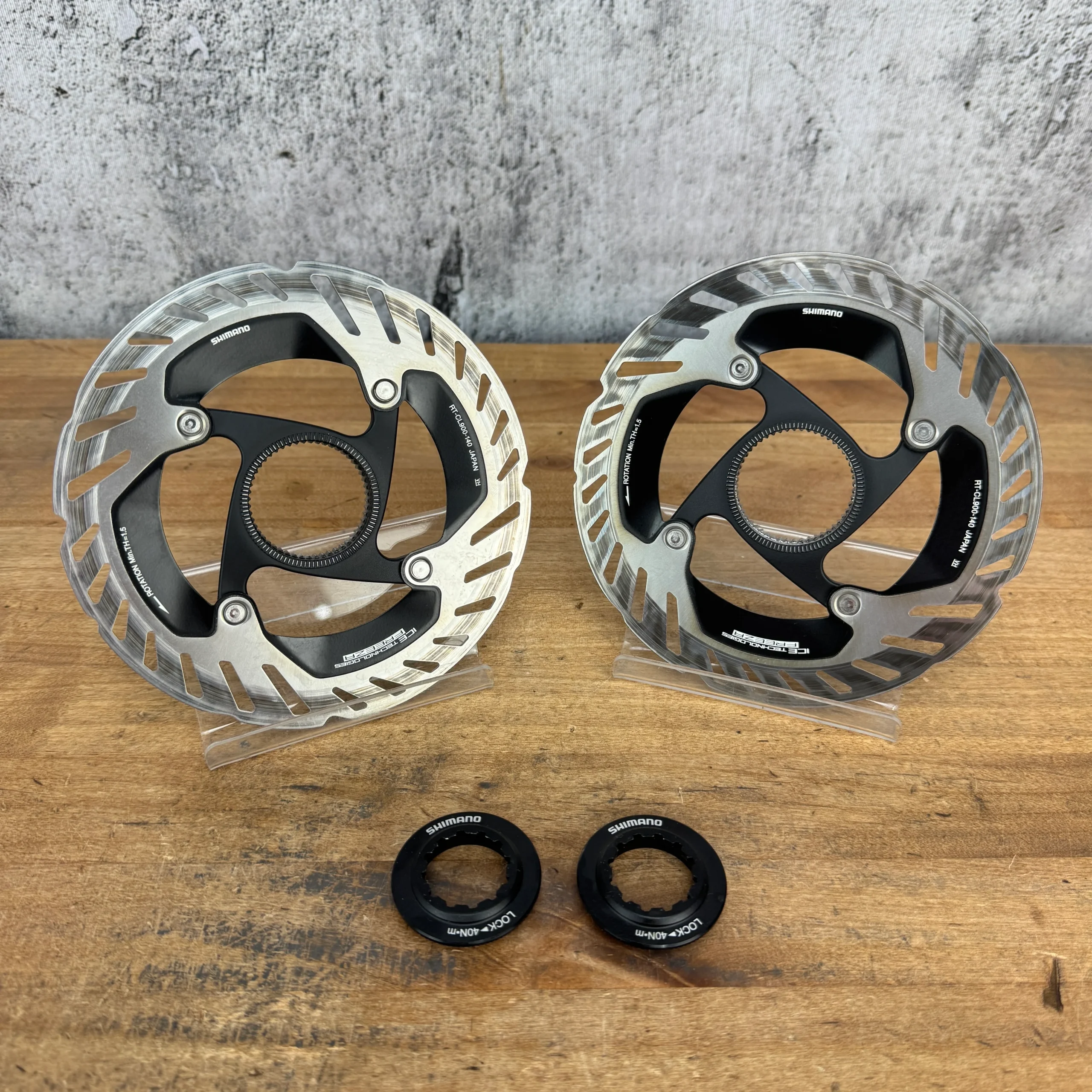 Shimano Dura Ace RT-CL800 140mm Center Lock Disc Brake Rotors 188g