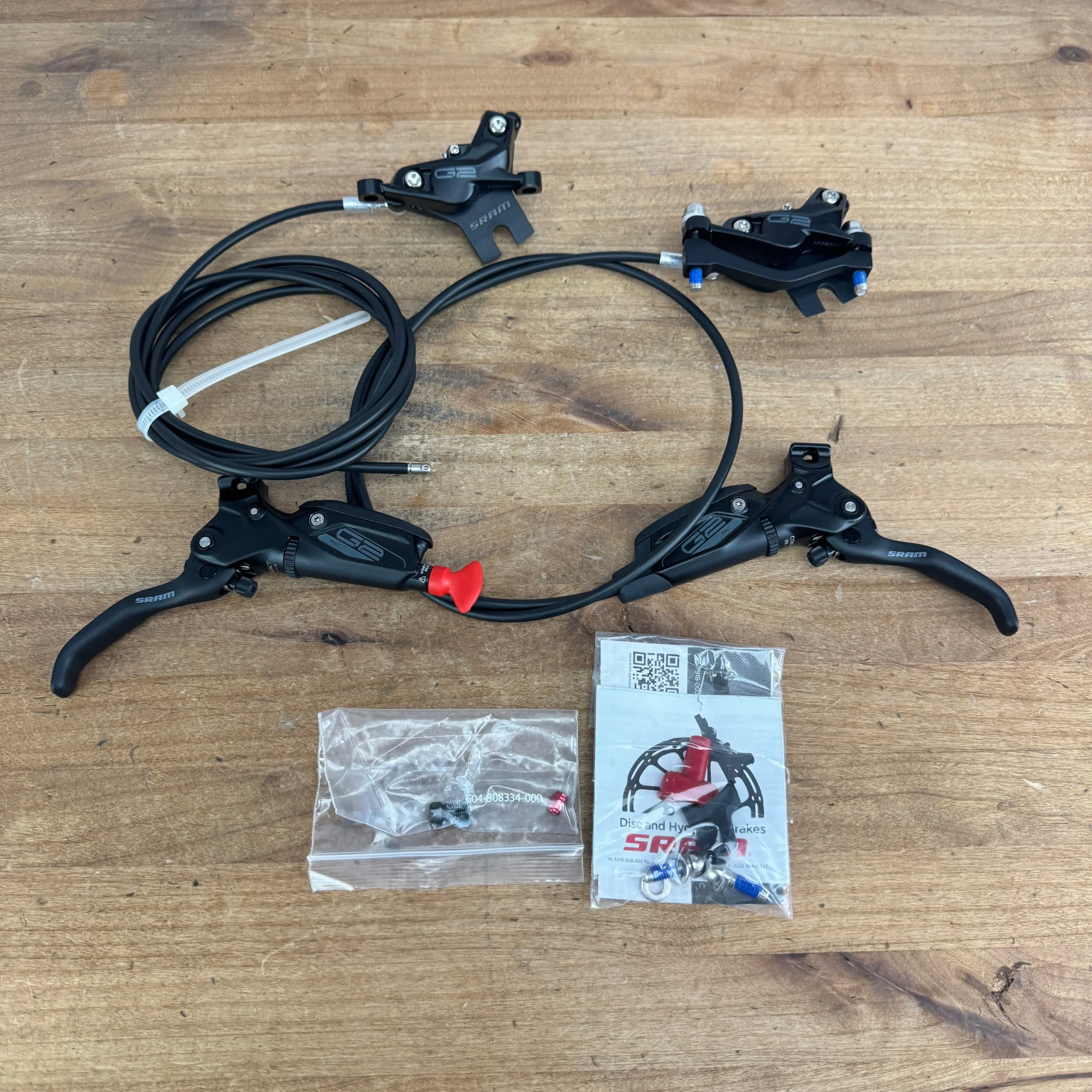 New! SRAM G2 RSC Hydraulic Post Mount Front & Rear Set Disc Brake Calipers