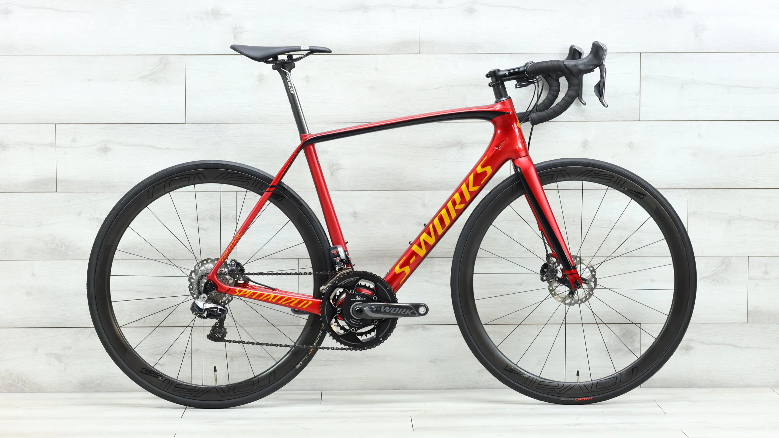 2015 Specialized S-Works Tarmac DiscRoad Bike - 56cm