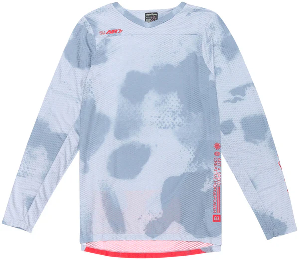 Troy Lee Designs Skyline Air Long Sleeve Jersey Flared Concrete, Small