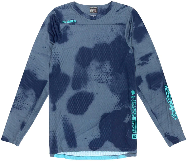 Troy Lee Designs Skyline Air Long Sleeve Jersey Flared Steel, Small