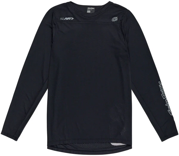 Troy Lee Designs Skyline Air Long Sleeve Jersey Mono Black, 2X-Large