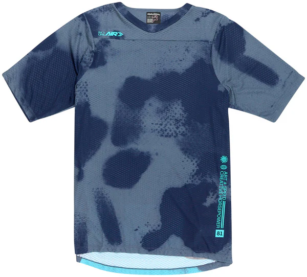 Troy Lee Designs Skyline Air Short Sleeve Jersey Flared Steel, X-Large