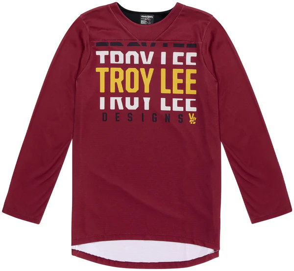 Troy Lee Designs Ruckus 3/4 Jersey Spun Oxblood, Small