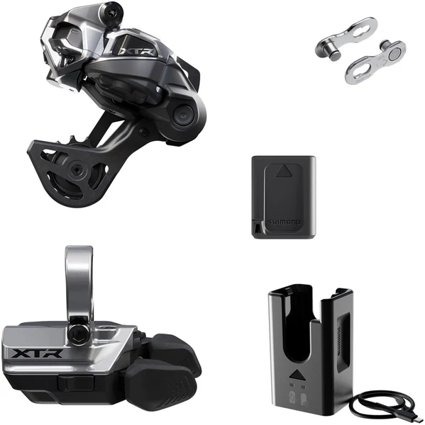 Shimano XTR M9250 Di2 Wireless Upgrade Kit - Includes M9250-GS Rear Derailleur, M9250-RShifter, Battery, Charger,