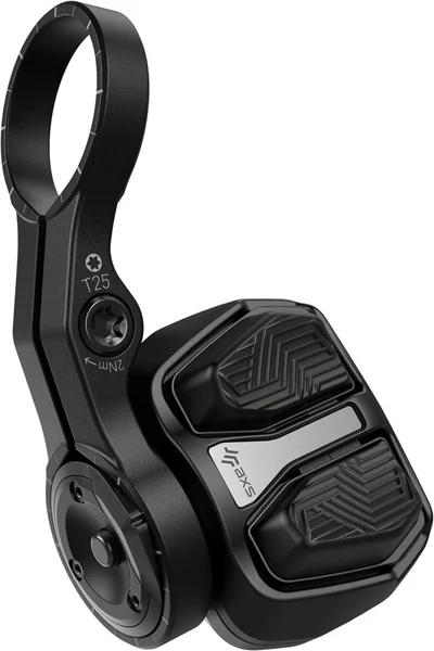SRAM AXS POD Ultimate Electronic Controller - Left or Right Mount, Discrete Clamp, 2-Button, Black, D1