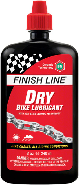 Finish Line Dry Lube with Ceramic Technology - 8oz, Drip