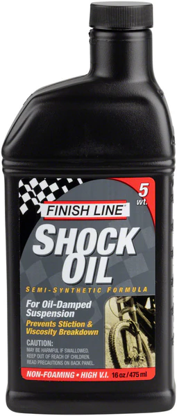 Finish Line Shock Oil 5 Weight (5wt), 16oz