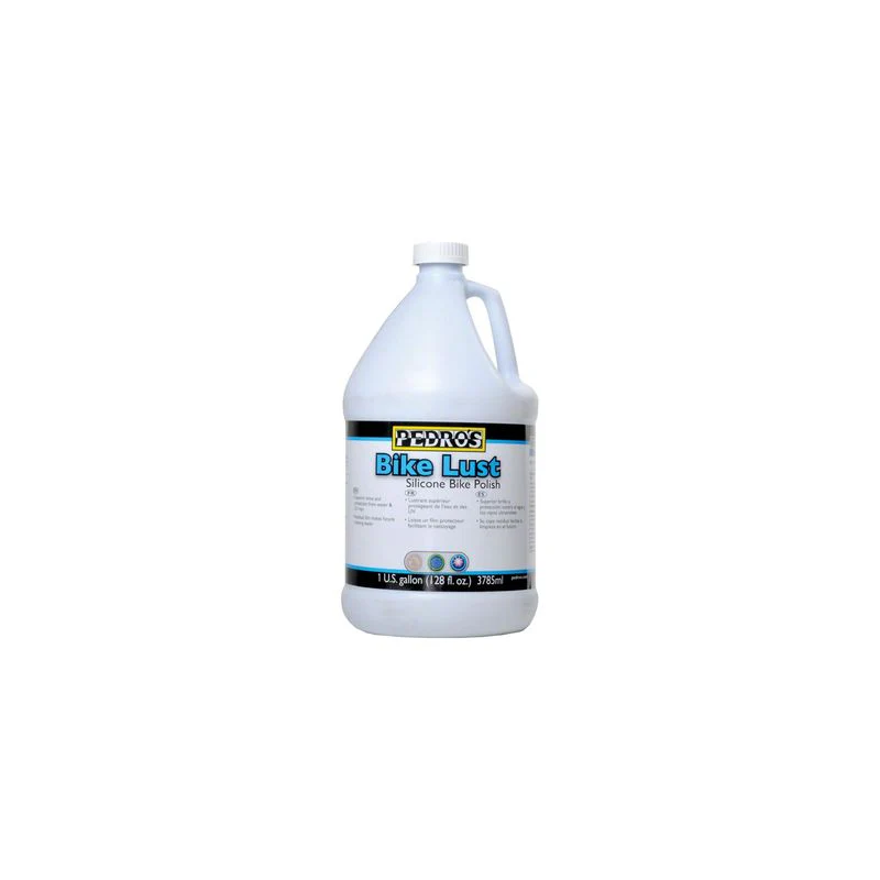 Pedro's Bike Lust Silicone Polish and Cleaner: 1 gallon/3.7l