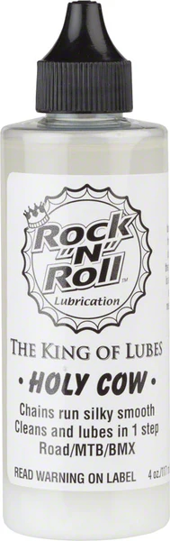 Rock-N-Roll Holy Cow Bike Chain Lube - 4oz, Drip