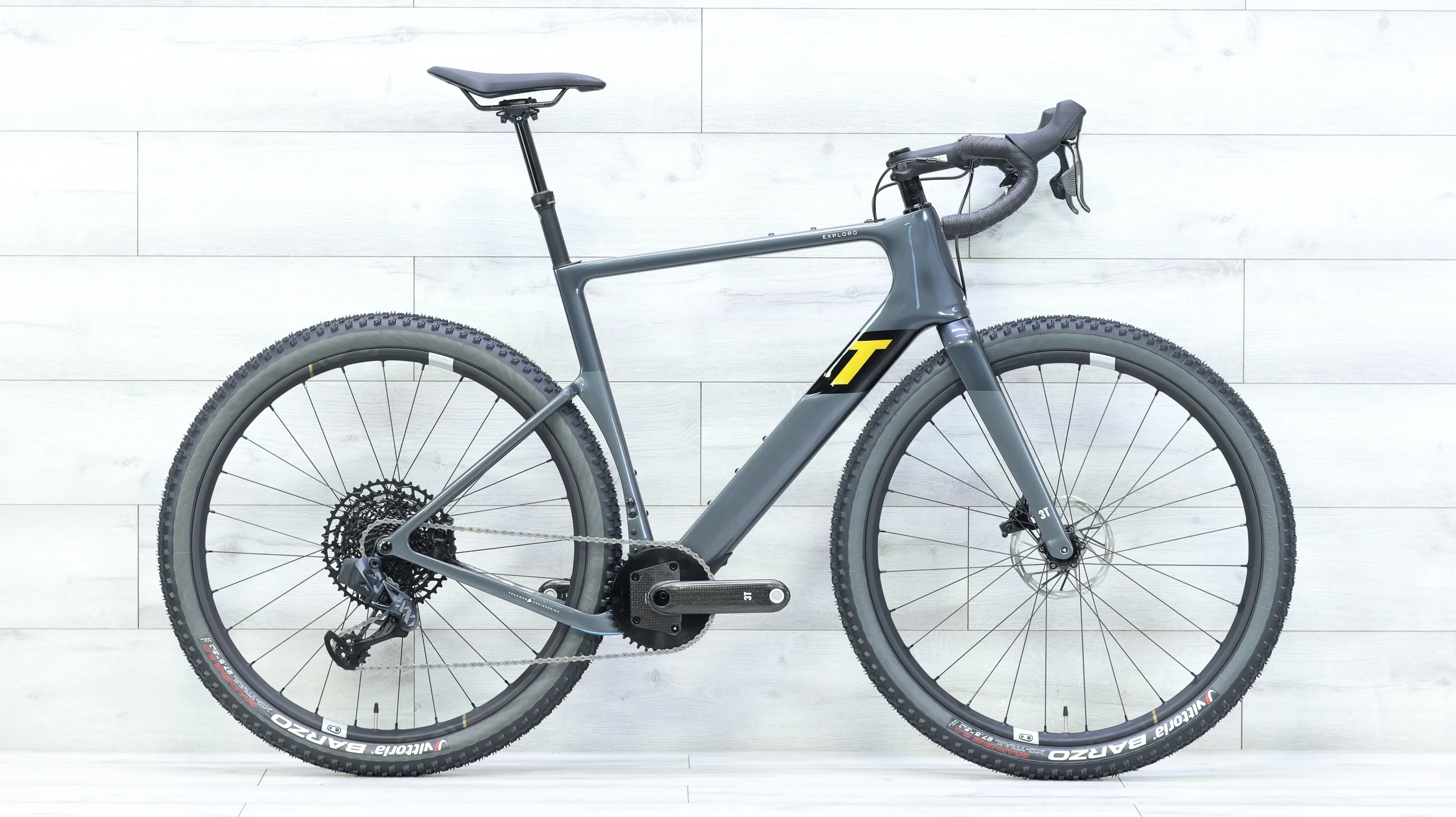 2024 3T Exploro Ultra Force D2 Eagle AXS Crankbrothers Edition Gravel Bike - 56cm