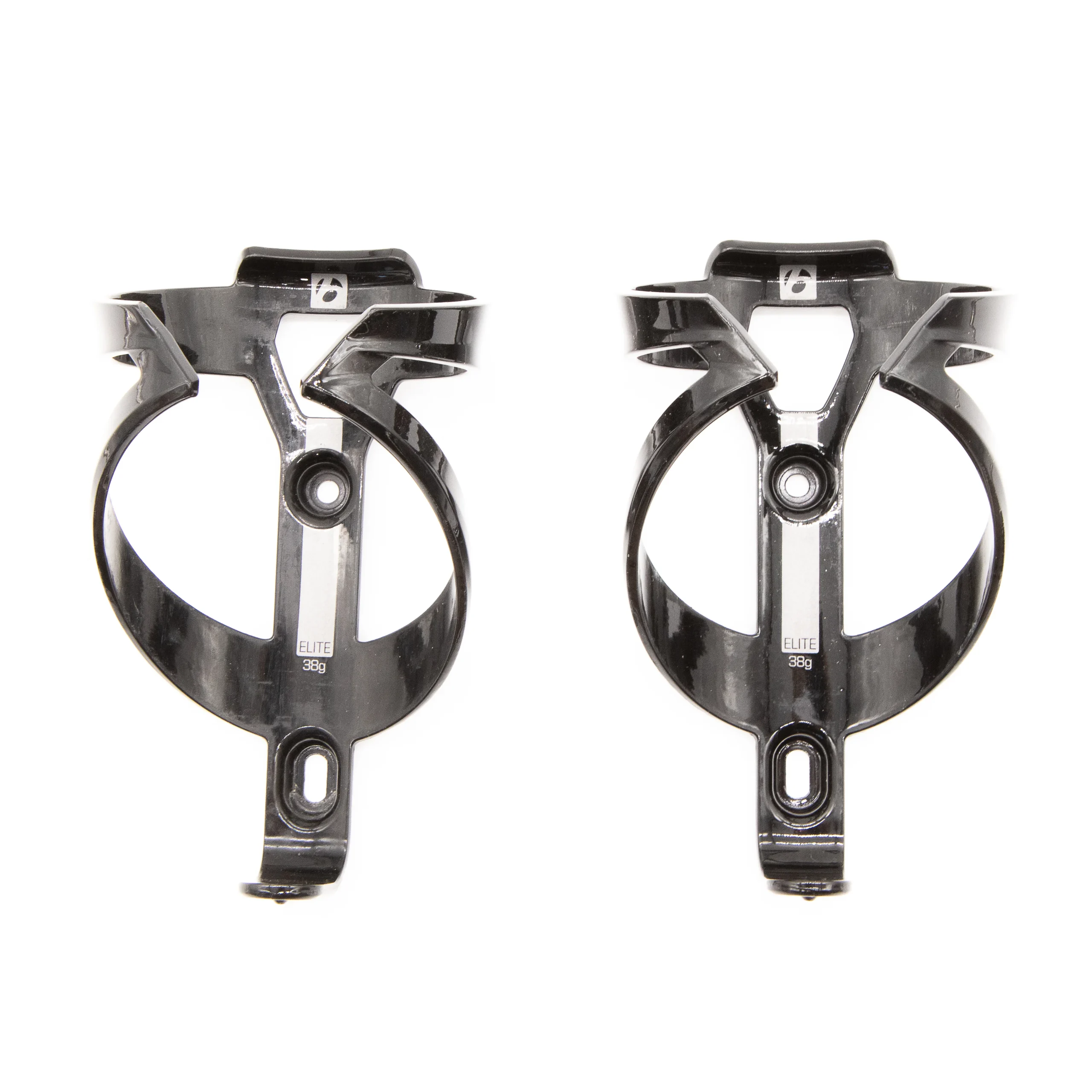 Bontrager Elite Water Bottle Cages Gloss Black Pair 69g