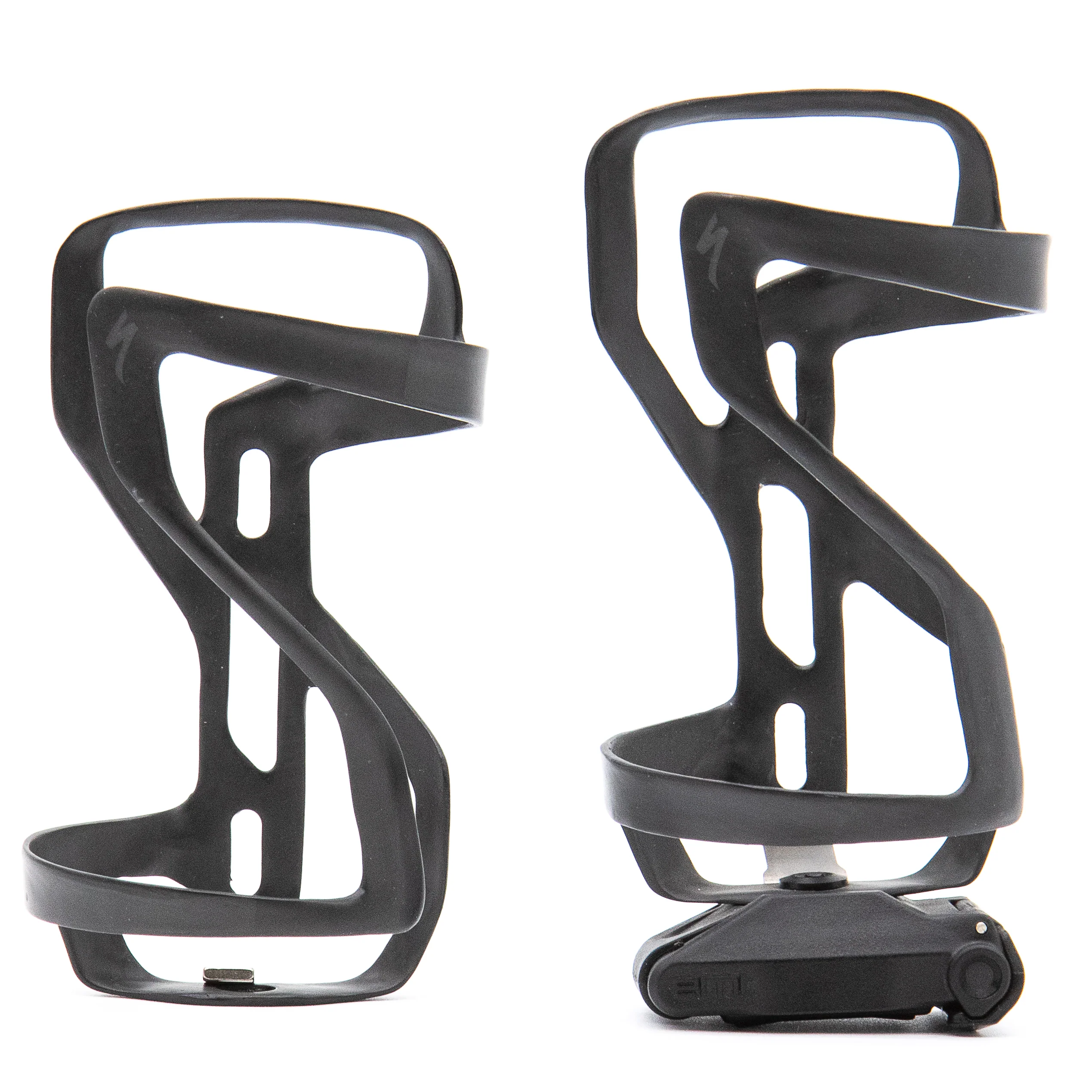 Specialized S-Works Carbon Zee Cages II Matte Carbon Pair With EMT Tool Left 135g
