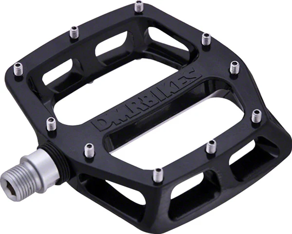 DMR V12 Pedals, 9/16" Magnesium Platform Black Flat DH AM DJ