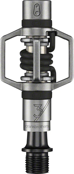 Crankbrothers Egg Beater 3 Pedals - Dual Sided Clipless, 9/16", Black