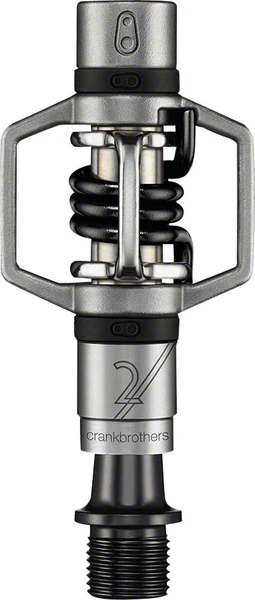 Crankbrothers Egg Beater 2 Pedals - Dual Sided Clipless, 9/16", Black