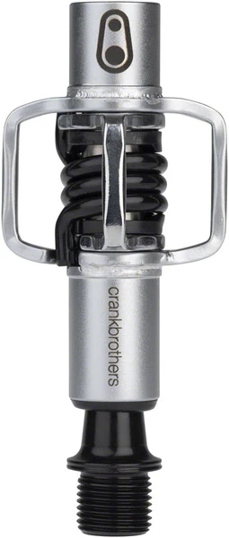 Crankbrothers Egg Beater 1 Pedals - Dual Sided Clipless, Wire, 9/16", Black
