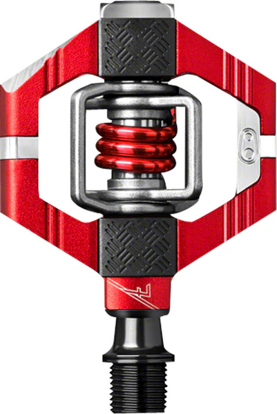 Crankbrothers Candy 7 Pedals - Dual Sided Clipless, Aluminum, 9/16", Red