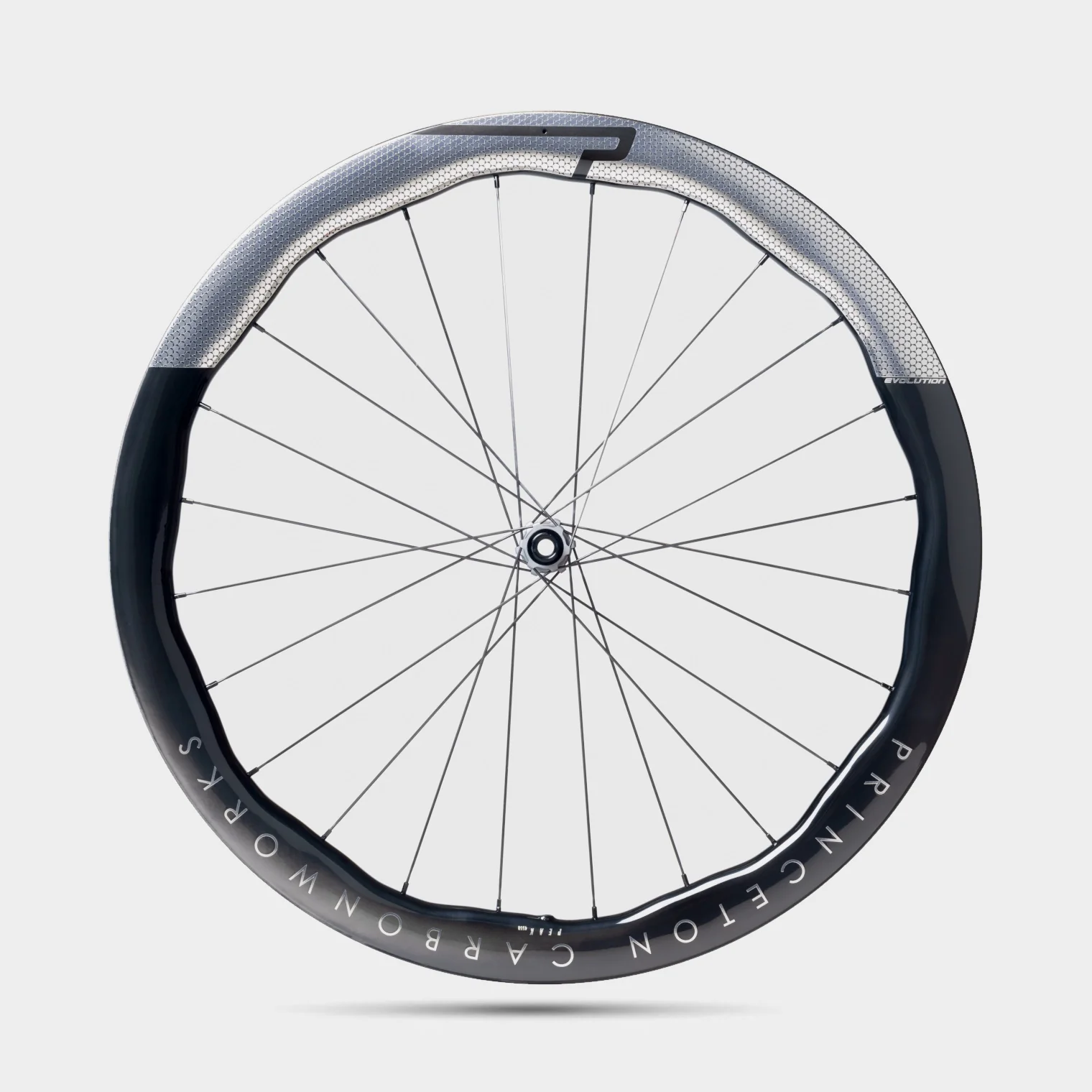 New! Princeton CarbonWorks Peak 4550 EVO Chrome Tactic TR02 Disc Brake Wheelset