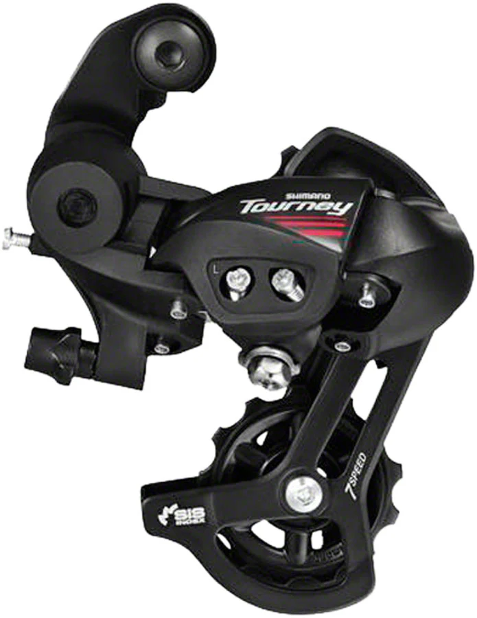 Shimano Tourney RD-A070 Rear Derailleur - 7 Speed Short Cage BLKRear Direct Mount