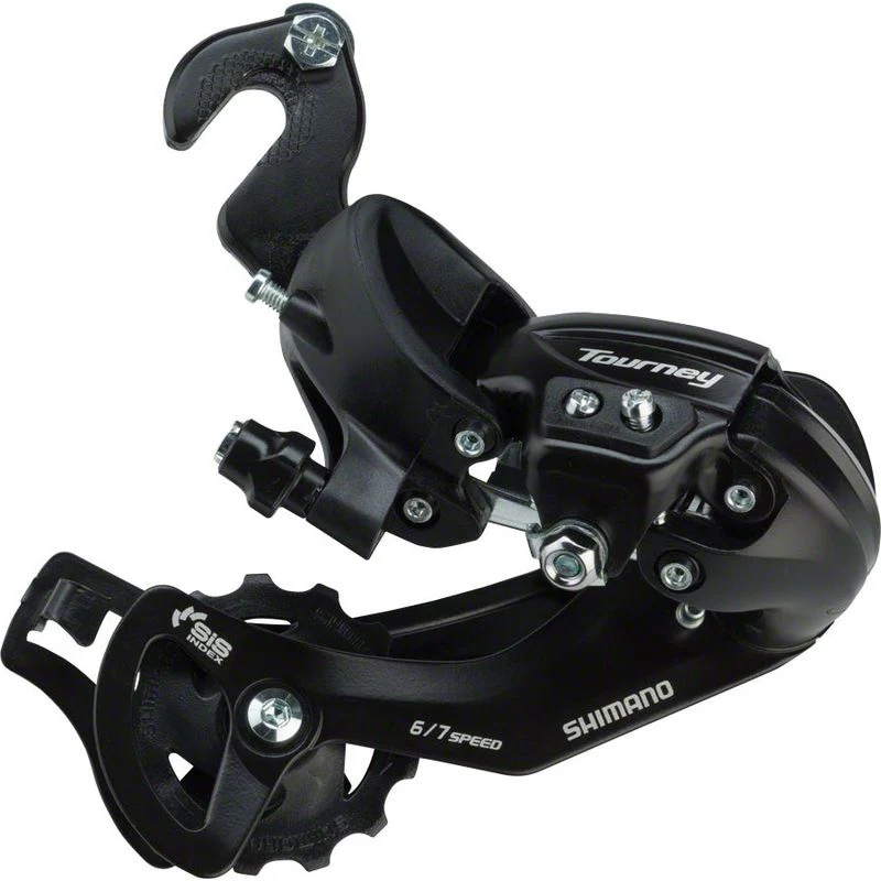 Shimano Tourney TY300 6/7-Speed Long Cage Rear Derailleur BMX/Track Hanger