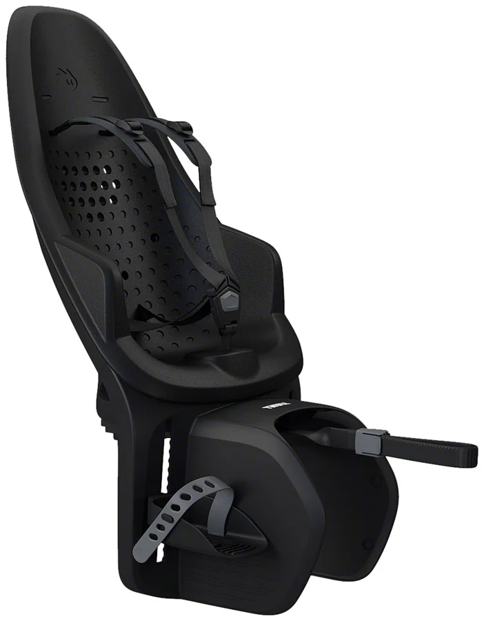 Thule YeppMaxi 2 Child Bike Seat - MIK HD Rack Mount Midnight Black