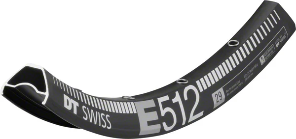DT Swiss E 512 29" Tubeless-Ready Disc Rim 32h Black