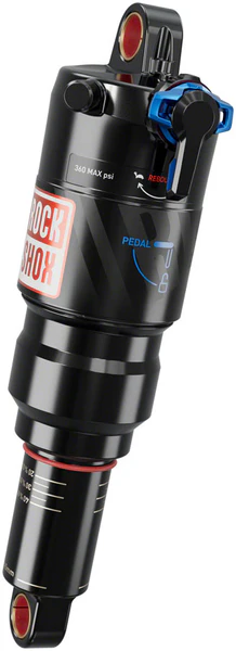 RockShox Deluxe Ultimate RCTRear Shock - 230 x 60mm, Linear XL, 4 Neg/0 Pos Tokens, Reb 55 / Comp 30, Lock Out 4,