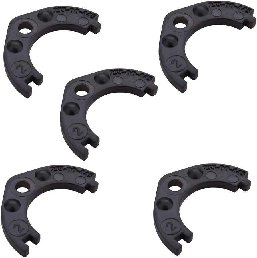 Fox Shox FOX Travel Spacers - 2022 DHX 2.5mm Quantity 10 (5 Pair)