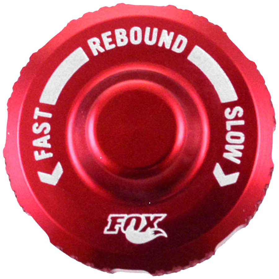 Fox Shox FOX Damping Adjuster Part Rebound Knob Float DPX2 Red