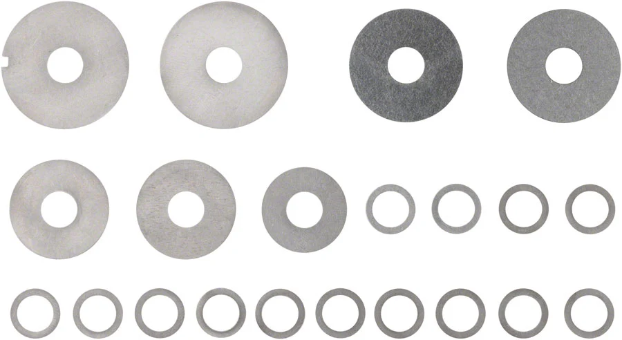 Fox Shox FOX Valve Stack Assembly 2022 FLOAT X DHX Base Valve Lever Mode Medium Bleed 2 LMB2