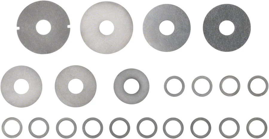 Fox Shox FOX Valve Stack Assembly 2022 FLOAT X DHX Base Valve Lever Mode Medium Bleed 3 LMB3