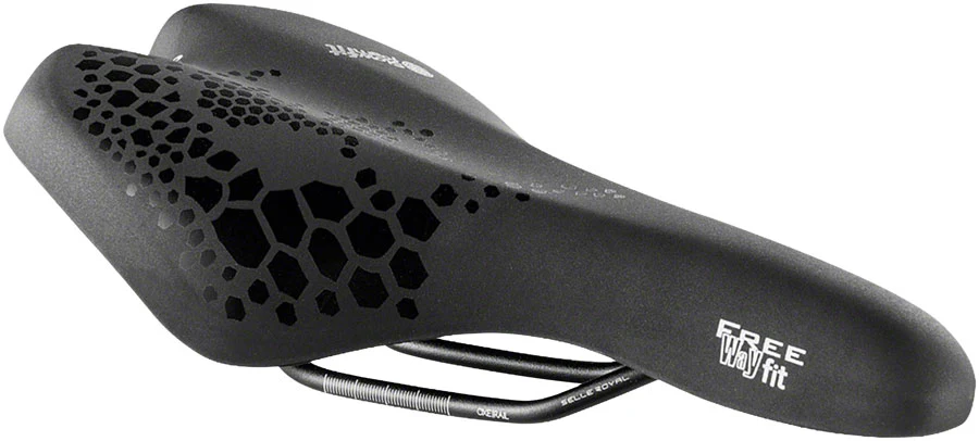 Selle Royal Freeway Fit Saddle - Steel Black Athletic
