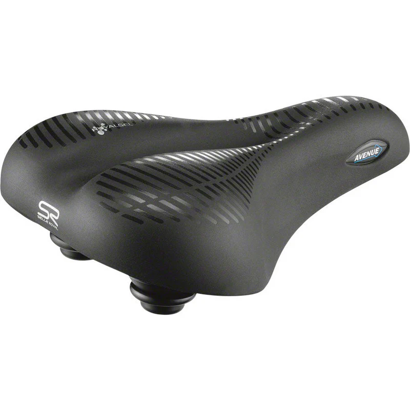 Selle Royal Avenue Saddle Women's Bicycle Seat for Cruiser/Hybrid / Dark Gray