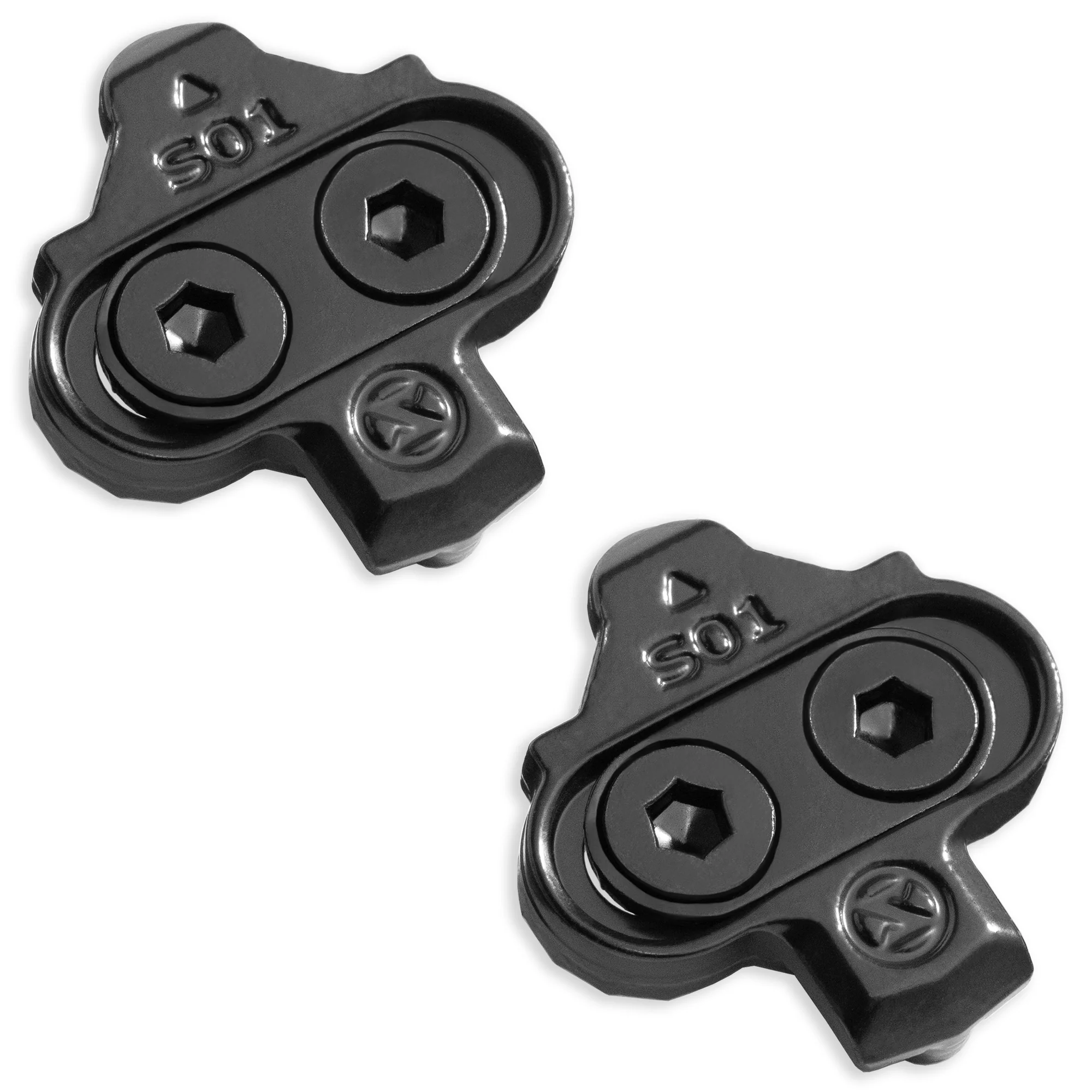 CyclingDeal Bike Cleats Compatible with Shimano MTB SPD Pedals SM-SH51 SM-SH56 - for Indoor Cycling Spinning & Mountain MTB Bicycle Shoes - 1 Pair of Single-Release