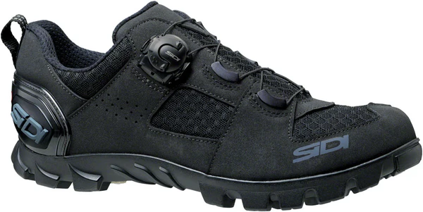 Sidi Turbo Mountain Clipless Shoes - Men's, Black/Black, 48