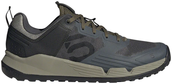 Five Ten Trailcross XT Flat Shoes - Men's, Gray Six/Core Black/Olive Strata, 10