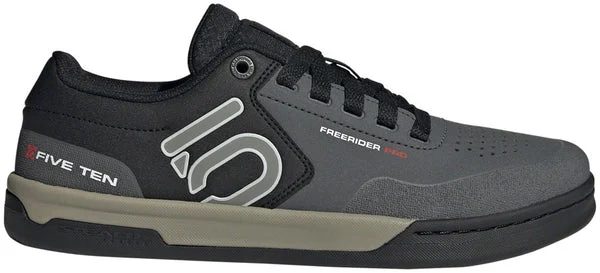 Five Ten Freerider Pro Flat Shoes - Men's, Gray Six/Silver Pebble/Core Black, 10.5