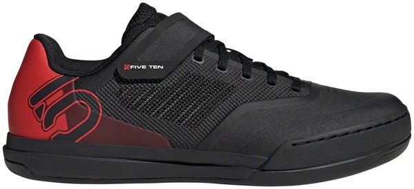 Five Ten Hellcat Pro Mountain Clipless Shoes - Men's, Core Black/Core Black/Red, 10.5
