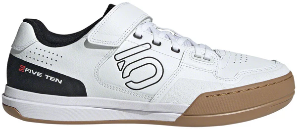 Five Ten Hellcat Mountain Clipless Shoes - Men's, FTWR White/Core Black/Red, 12.5