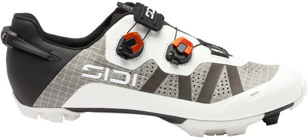 Sidi Aeron XC Clipless Mountain Shoes - Men's, Ice White, 43.5