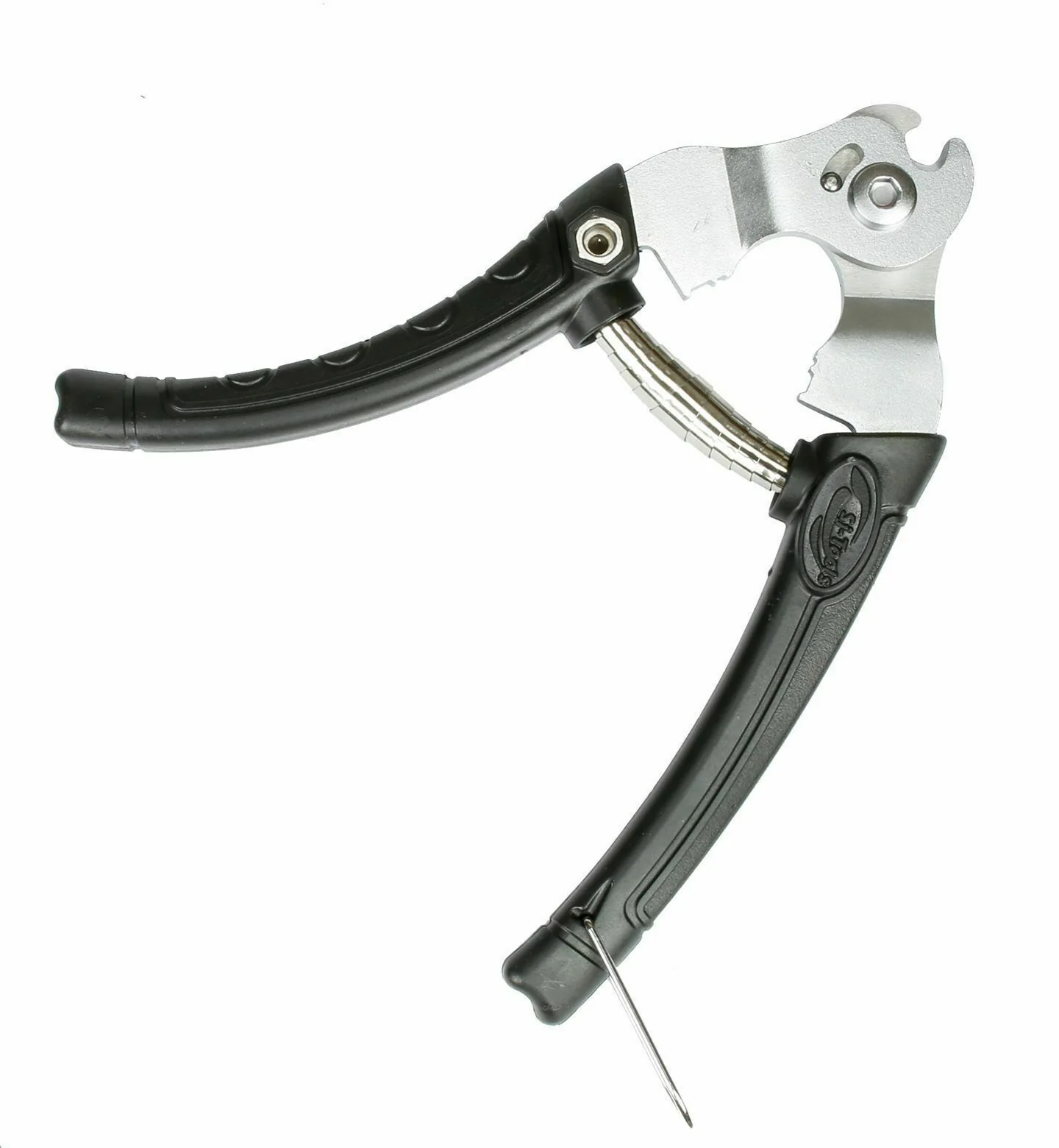 VenzoHeavy Duty - 2 in 1 - Stainless Steel Cable Wire and Housing - Cutter Scissors Crimper Repair Tool - Bike Bicycle Brake MTB Cable, Small Hard Wire
