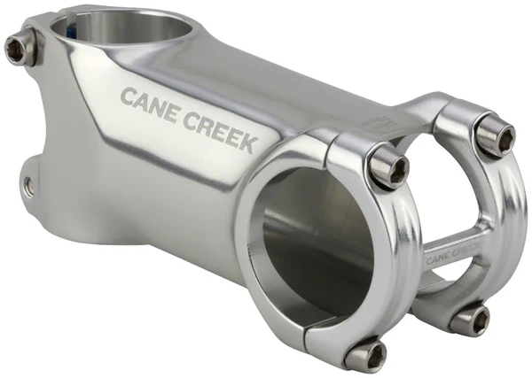 Cane Creek GXC Stem - 90mm, 31.8 Clamp, +/-6, 1 1/8", Polished Silver