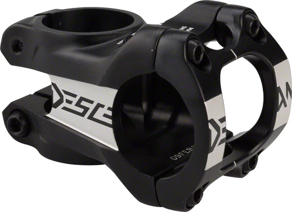 TruVativ Descendant Stem - 40mm, 31.8 Clamp, +/-0, 1 1/8", Aluminum, Black