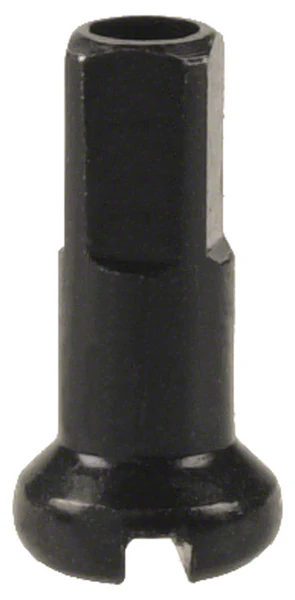DT Swiss 2.0 x 12mm Black Alloy Nipples, Box of 100