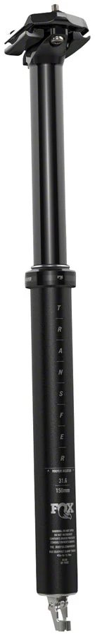 Fox Shox FOX Transfer Performance Elite Dropper Seatpost - 34.9 mm 210 mm Internal Routing Anodized BLK